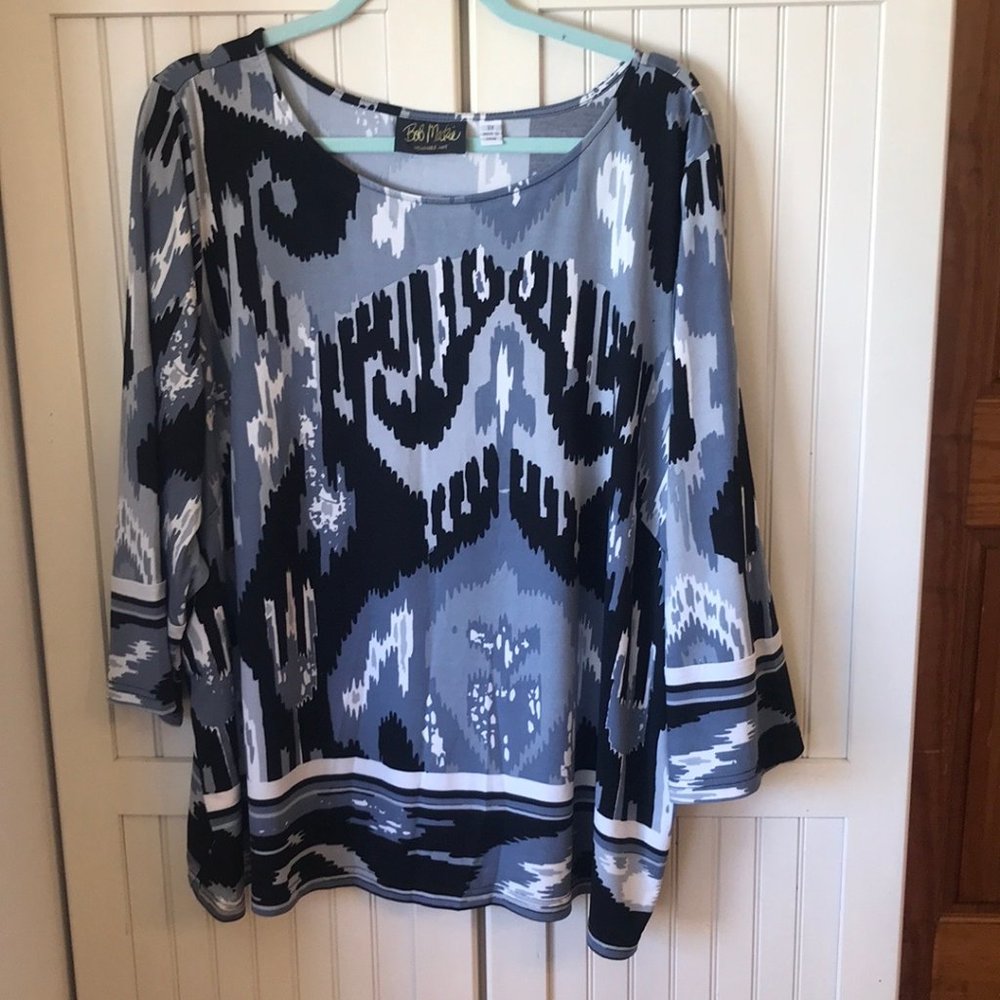 Bob Mackie 3X top